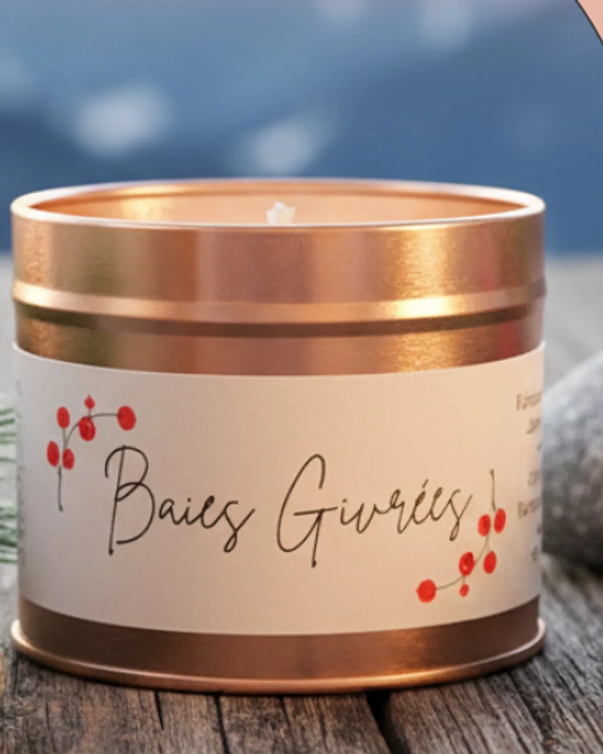 Baies Givrées — Une matinée de janvier où les baies se figent sous le givre, sucrées et acidulées.